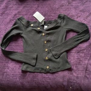 NWT OFF THE SHOULDER TOP